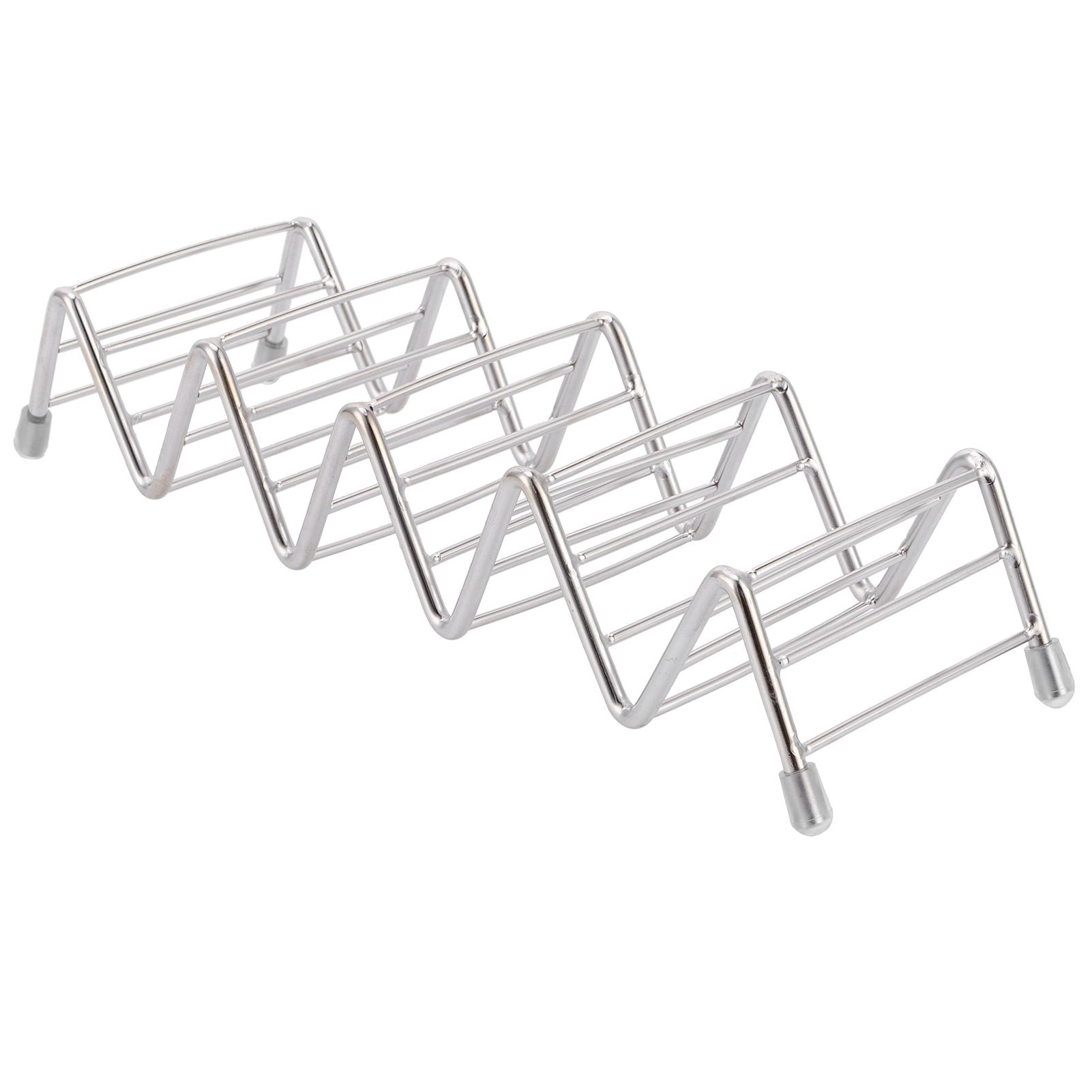 Taco Holder Innovative 304 Stainless Steel Pancake Stand Tray for Kitchen Restaurant4 5 Grid
Taco Holder Innovative 304 Stainless Steel Pancake Stand Tray for Kitchen Restaurant4 5 Grid