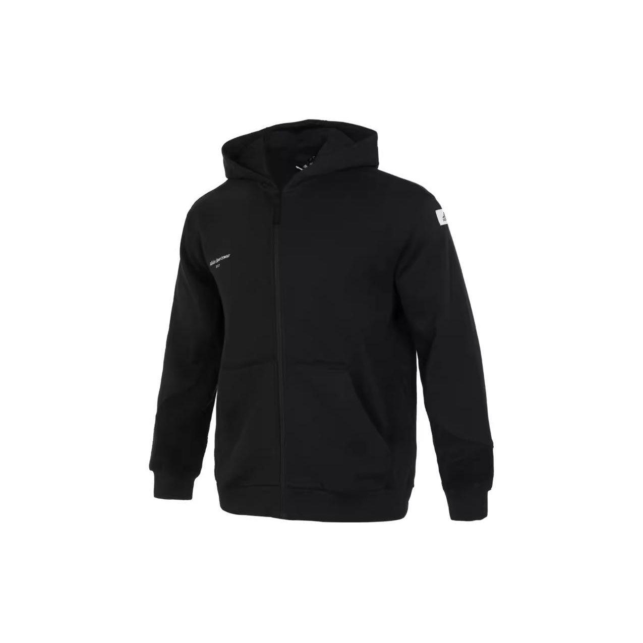 Adidas Solid Color Loose Fit Sports Zip-Up Hoodie Jacket Men Jackets Black IQ1371 A/S
Adidas Solid Color Loose Fit Sports Zip-Up Hoodie Jacket Men Jackets Black IQ1371 A/S