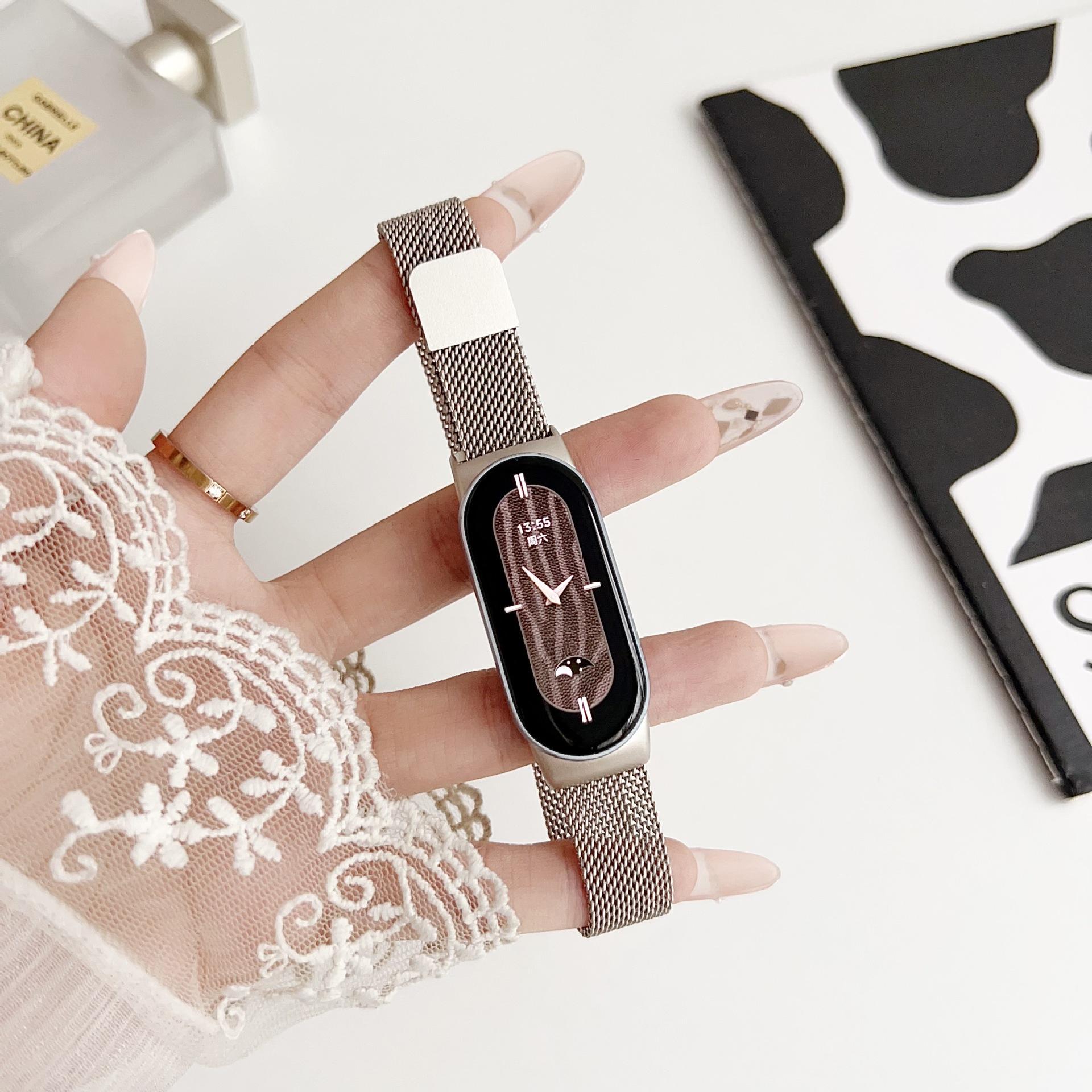 Подходит для браслета Xiaomi Metal Wristband Mi 8 Mi 9 Small Waist Milanese Magnetic Remezzo Mi 8/9 Universal
Подходит для браслета Xiaomi Metal Wristband Mi 8 Mi 9 Small Waist Milanese Magnetic Remezzo Mi 8/9 Universal