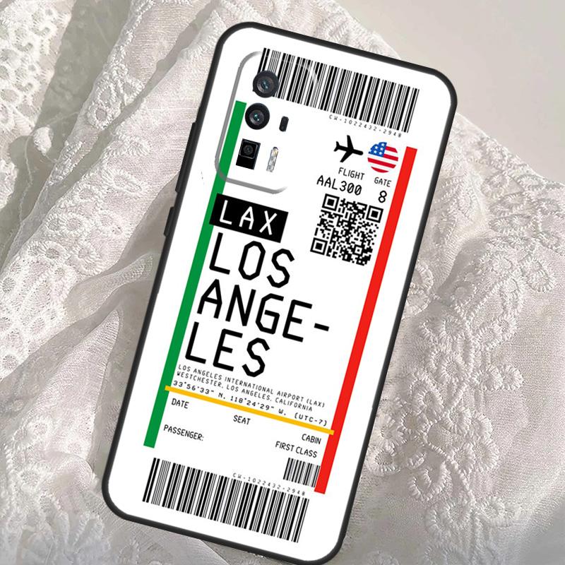 London New York Miami Flight Ticket Case For Xiaomi 14T Pro 13T 12T 11T 13 14 Ultra POCO X6 F6 Pro M6 X3 X5 M5s F3 F5 Cover Xiaomi 14T Pro
London New York Miami Flight Ticket Case For Xiaomi 14T Pro 13T 12T 11T 13 14 Ultra POCO X6 F6 Pro M6 X3 X5 M5s F3 F5 Cover Xiaomi 14T Pro