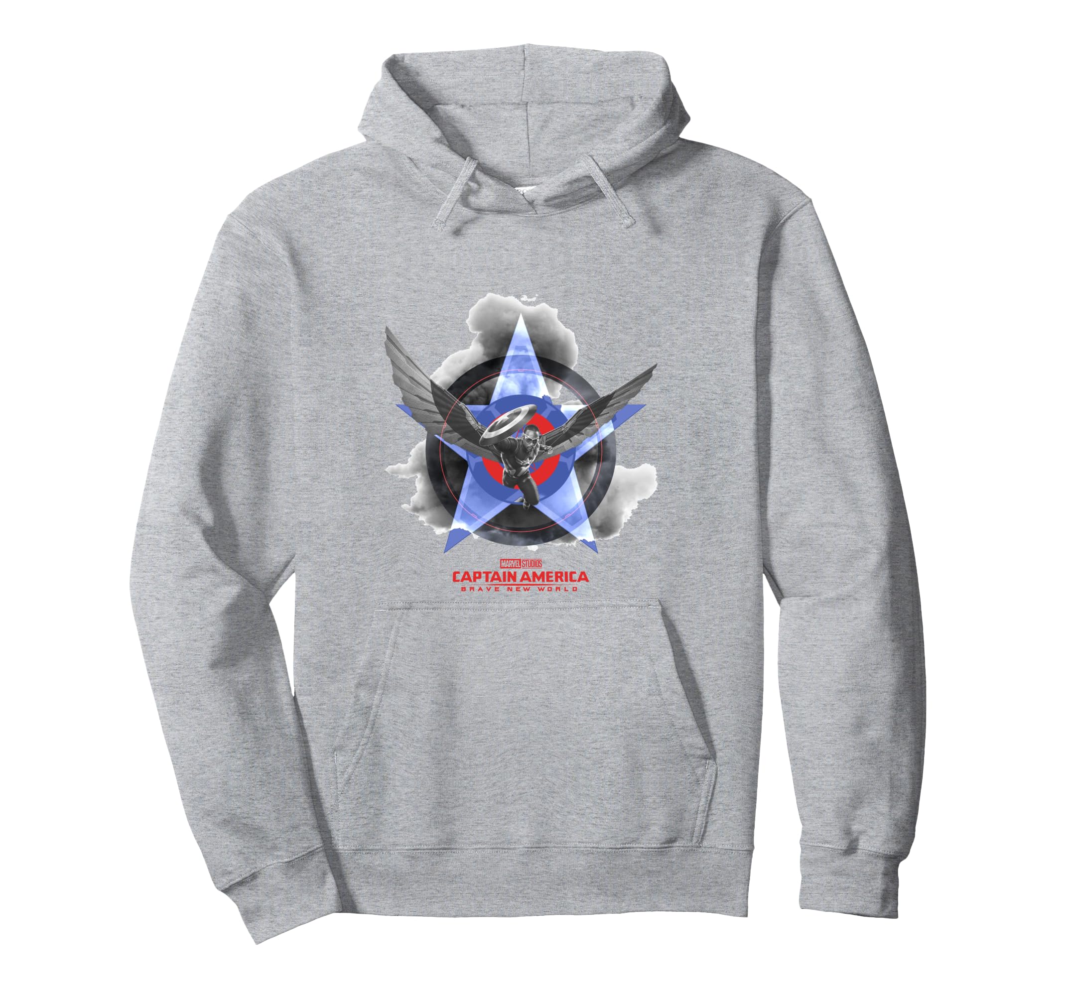 Marvel Captain America: Brave New World Sam Wilson Logo Hoodie
Marvel Captain America: Brave New World Sam Wilson Logo Hoodie
