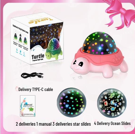 Dreamy Sea Turtle Starry Sky Projector Lamp - Cute & Colorful Festival Gift 4W
Dreamy Sea Turtle Starry Sky Projector Lamp - Cute & Colorful Festival Gift 4W
