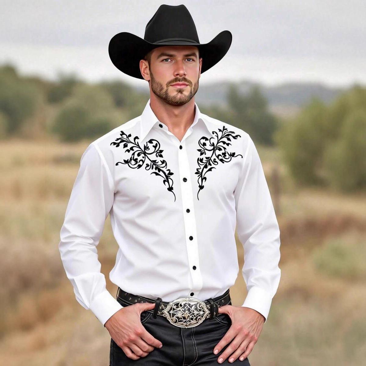 Мужская повседневная рубашка с длинным рукавом и 3D-принтом - Весна/Осень, европейский и американский стиль 3XL белый
Мужская повседневная рубашка с длинным рукавом и 3D-принтом - Весна/Осень, европейский и американский стиль 3XL белый