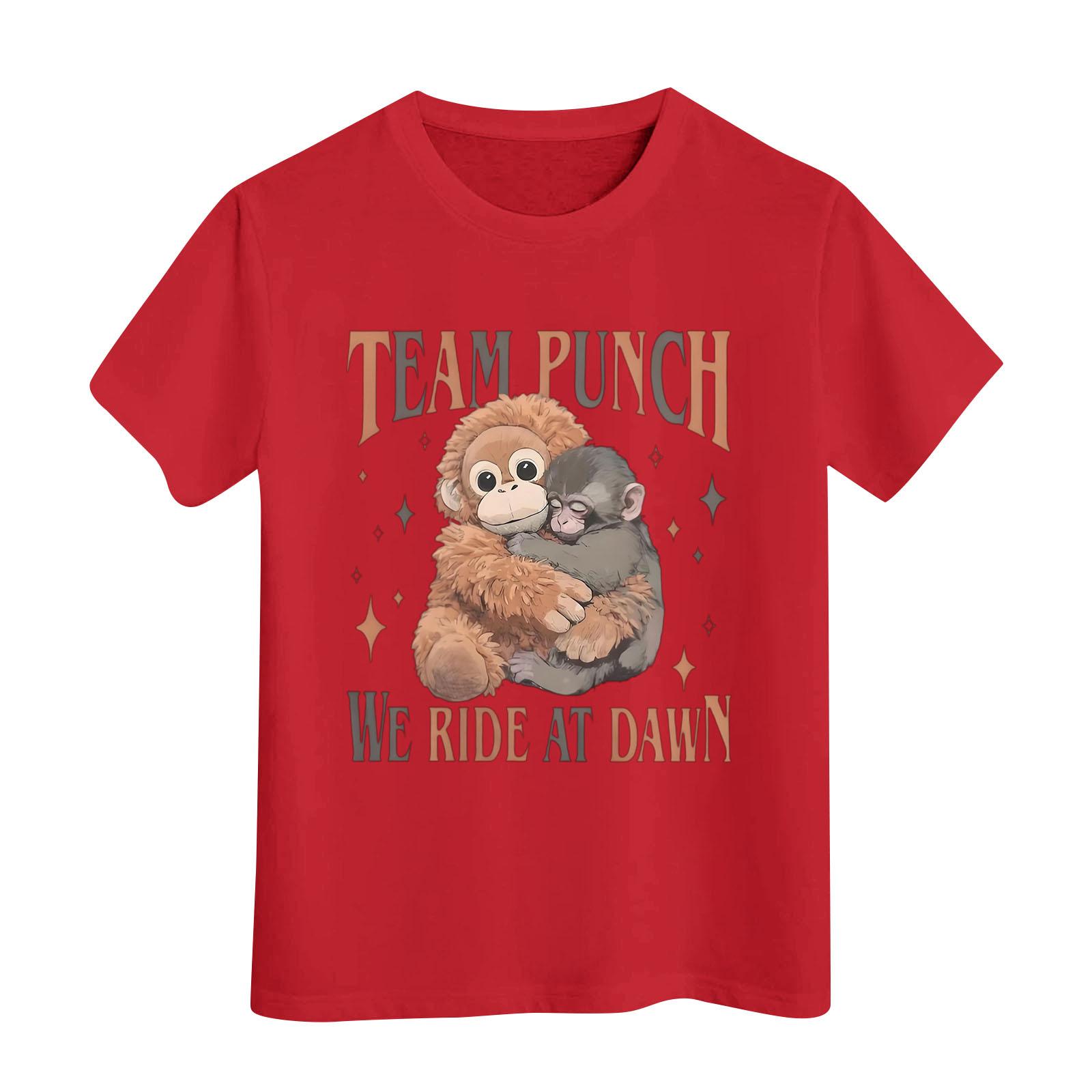 Casual Short-Round Neck Fashionable T-shirt Top 160 червоний
Casual Short-Round Neck Fashionable T-shirt Top 160 червоний