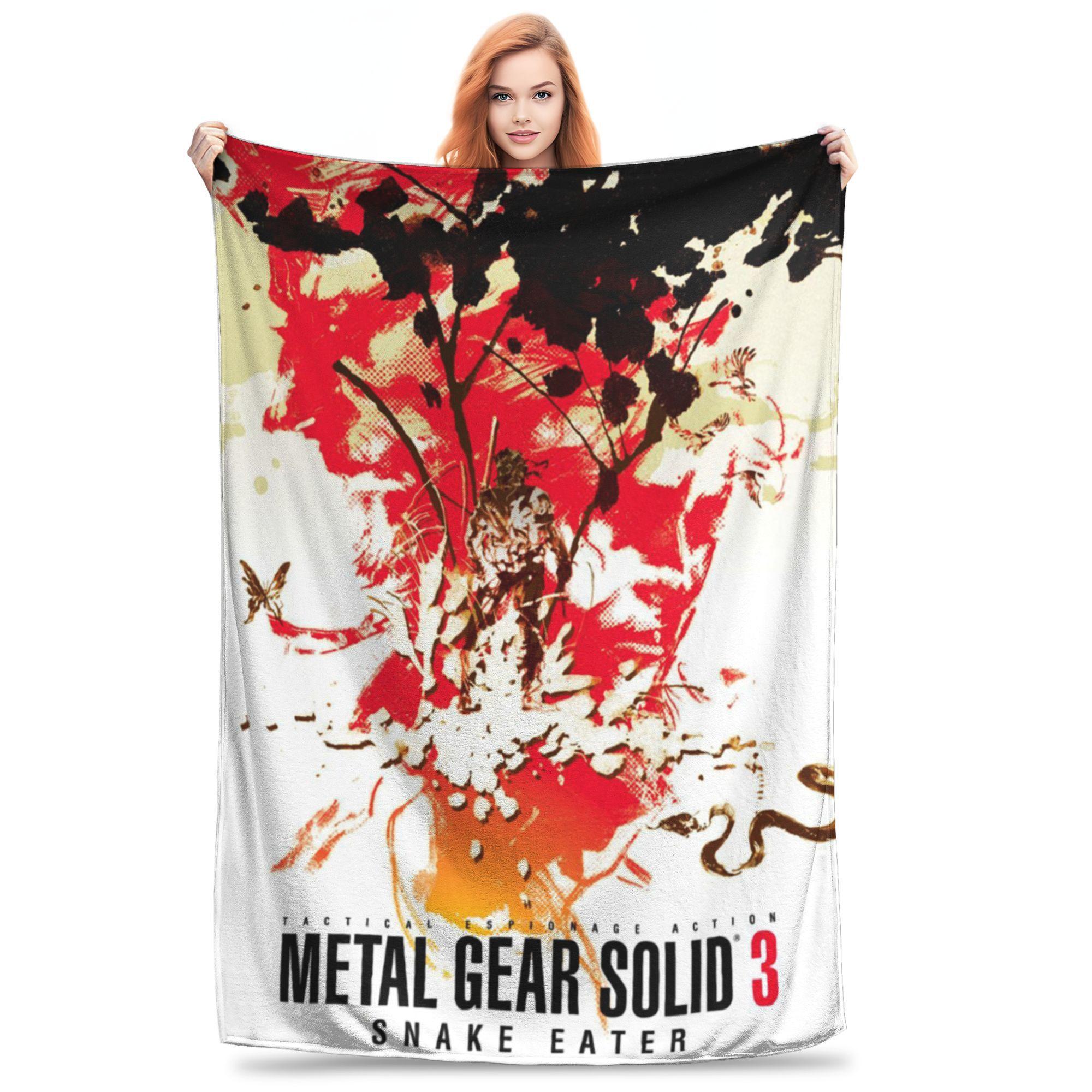 Metal Gear Solid Enter Shadow Moses Comic MGS1 Games Blanket Portable Throw Blanket for Bedroom Office Throws Bedspread Quilt 80x120cm
Metal Gear Solid Enter Shadow Moses Comic MGS1 Games Blanket Portable Throw Blanket for Bedroom Office Throws Bedspread Quilt 80x120cm