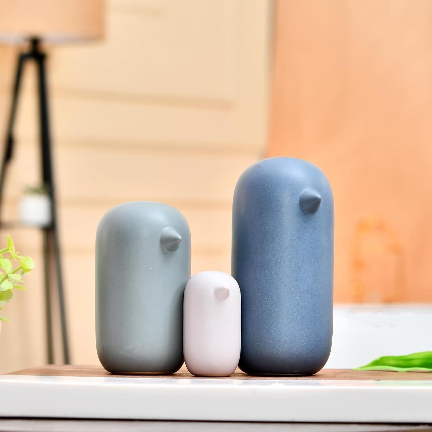 Ceramic Minimal Penguin Figurine | A Symbol of Simplicity & Grace | Adds a Serene Touch to Any Space – Pack of 3, Multi-Color
Ceramic Minimal Penguin Figurine | A Symbol of Simplicity & Grace | Adds a Serene Touch to Any Space – Pack of 3, Multi-Color