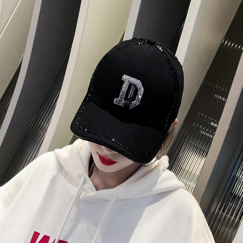 Hat Tide rhinestone cap Versatile spring and summer sun protection Casual fashion ins Internet celebrity baseball cap Adjustable чёрный
Hat Tide rhinestone cap Versatile spring and summer sun protection Casual fashion ins Internet celebrity baseball cap Adjustable чёрный