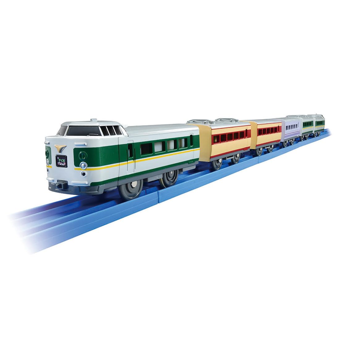 Takara Tomy Plarail Goodbye 381 Series Limited Express Yakumo Color Formation Train Train Toy Ages (Змішана специфікація) 3+
Takara Tomy Plarail Goodbye 381 Series Limited Express Yakumo Color Formation Train Train Toy Ages (Змішана специфікація) 3+