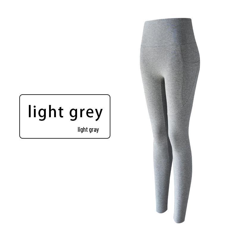 Pocket Sports Slim High Waist Tummy Control Grey Base Layer Pants: Cotton, Spring/Autumn Wear L світло-сірий колір
Pocket Sports Slim High Waist Tummy Control Grey Base Layer Pants: Cotton, Spring/Autumn Wear L світло-сірий колір