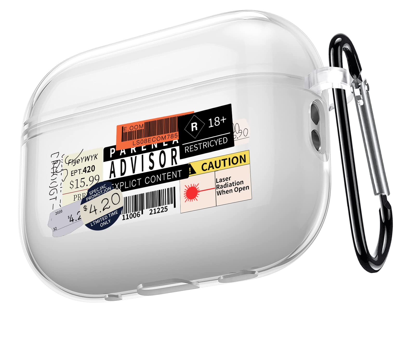 AirPods Pro2 Case Stylish and Cute AirPods Pro 2nd Generation Case Korean Funny Sticker Label Type Logo Funny Clear Popular Stylish Cute TPU AirPods
AirPods Pro2 Case Stylish and Cute AirPods Pro 2nd Generation Case Korean Funny Sticker Label Type Logo Funny Clear Popular Stylish Cute TPU AirPods