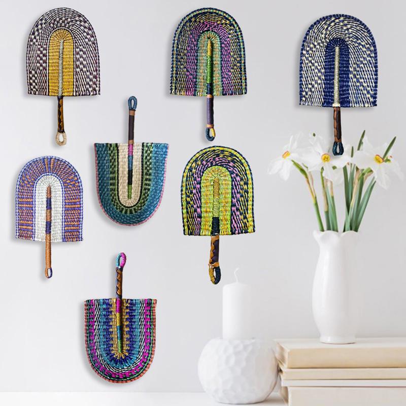 Практичный веер подвесной соломенный украшение веер травяной тканый декоративный подвесной веер 
Практичный веер подвесной соломенный украшение веер травяной тканый декоративный подвесной веер