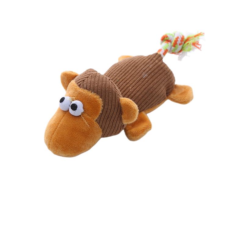 Cute Monkey Plush Squeaky Rope Toy Soft Corduroy Pet Chew Toy for Puppy Teething коричневый
Cute Monkey Plush Squeaky Rope Toy Soft Corduroy Pet Chew Toy for Puppy Teething коричневый