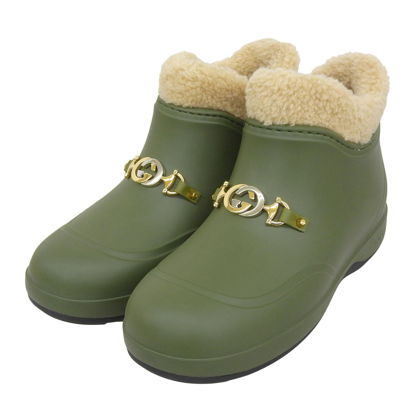 Бездоганні короткі чоботи GUCCI Хаки-зелений гума Жіночі 38 627890 Вживані
Бездоганні короткі чоботи GUCCI Хаки-зелений гума Жіночі 38 627890 Вживані