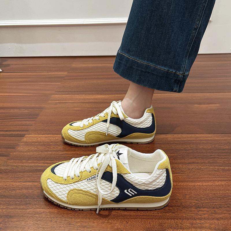 Summer thin-soled sports shoes women s new thin mesh breathable casual shoes women s shoes 40 жёлтый
Summer thin-soled sports shoes women s new thin mesh breathable casual shoes women s shoes 40 жёлтый