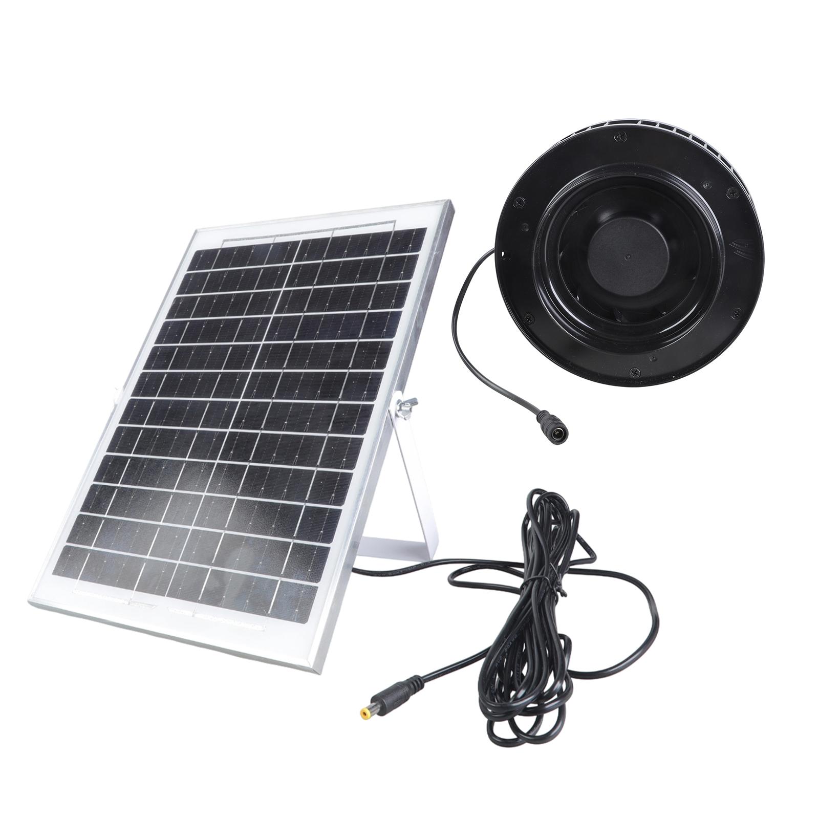 5.1M Cable Solar Attic Fan 160mm Duct Ventilation Kit 15W Panel Daylight Operated for Warehouse Agricultural Buildings 1
5.1M Cable Solar Attic Fan 160mm Duct Ventilation Kit 15W Panel Daylight Operated for Warehouse Agricultural Buildings 1