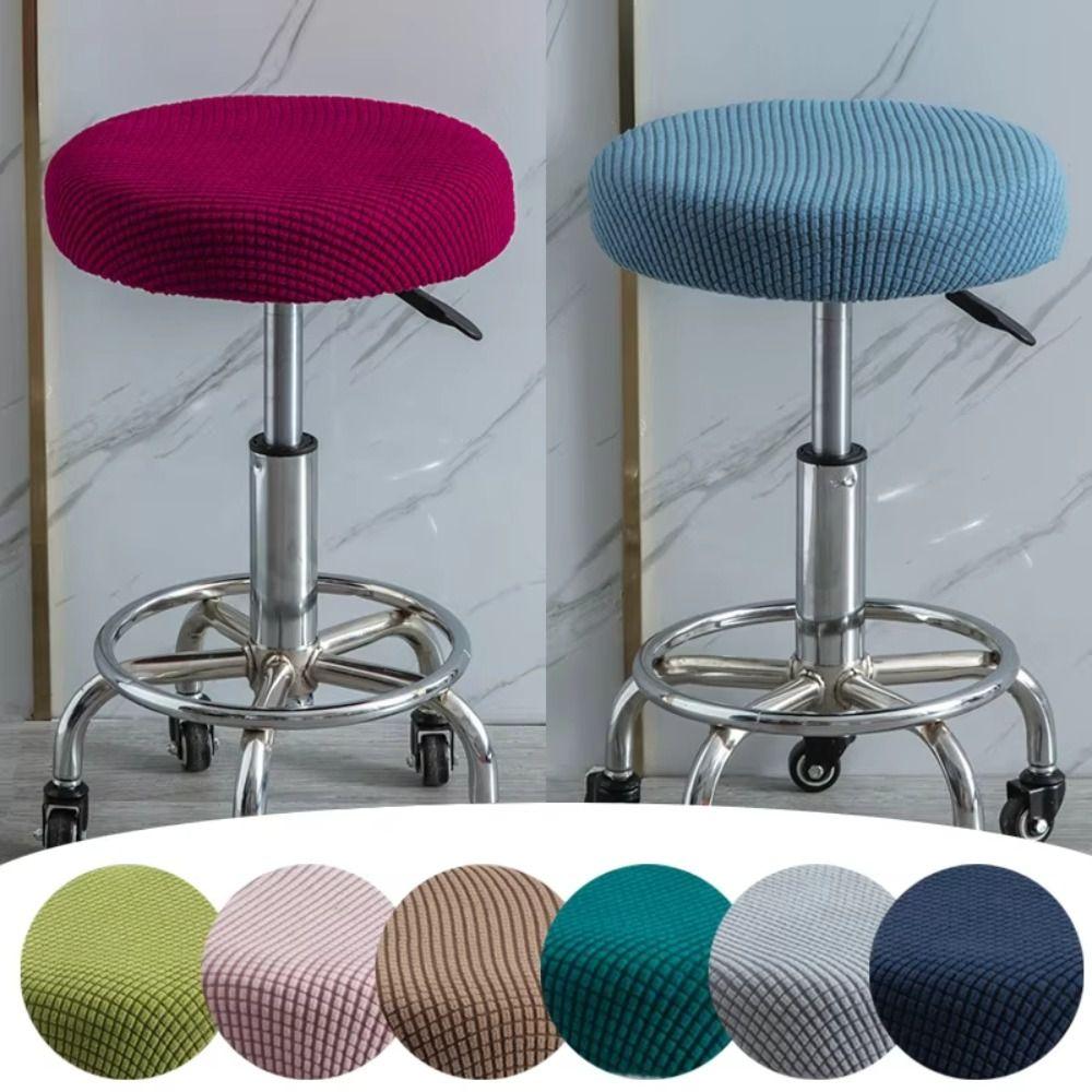 Solid Color Round Chair Cover Thickened Stool Cushion Cover Soft Bar Stool Cover зелений
Solid Color Round Chair Cover Thickened Stool Cushion Cover Soft Bar Stool Cover зелений