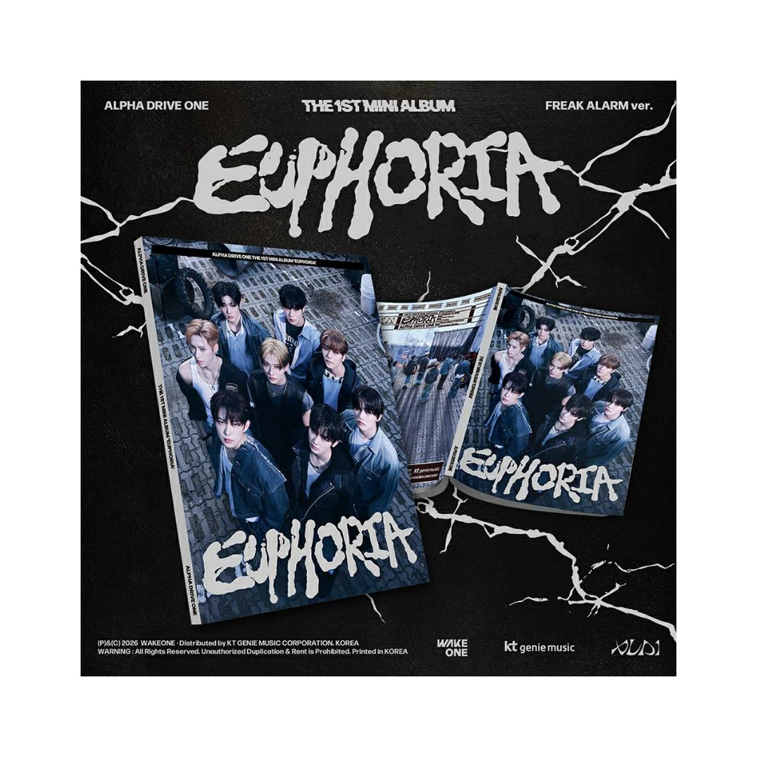ALPHA DRIVE ONE ПЕРШИЙ МІНІ-АЛЬБОМ EUPHORIA STAR ROAD вер. СИГНАЛ ТРИВОГИ ver. JEWEL CASE вер. FREAK ALARM ver.
ALPHA DRIVE ONE ПЕРШИЙ МІНІ-АЛЬБОМ EUPHORIA STAR ROAD вер. СИГНАЛ ТРИВОГИ ver. JEWEL CASE вер. FREAK ALARM ver.