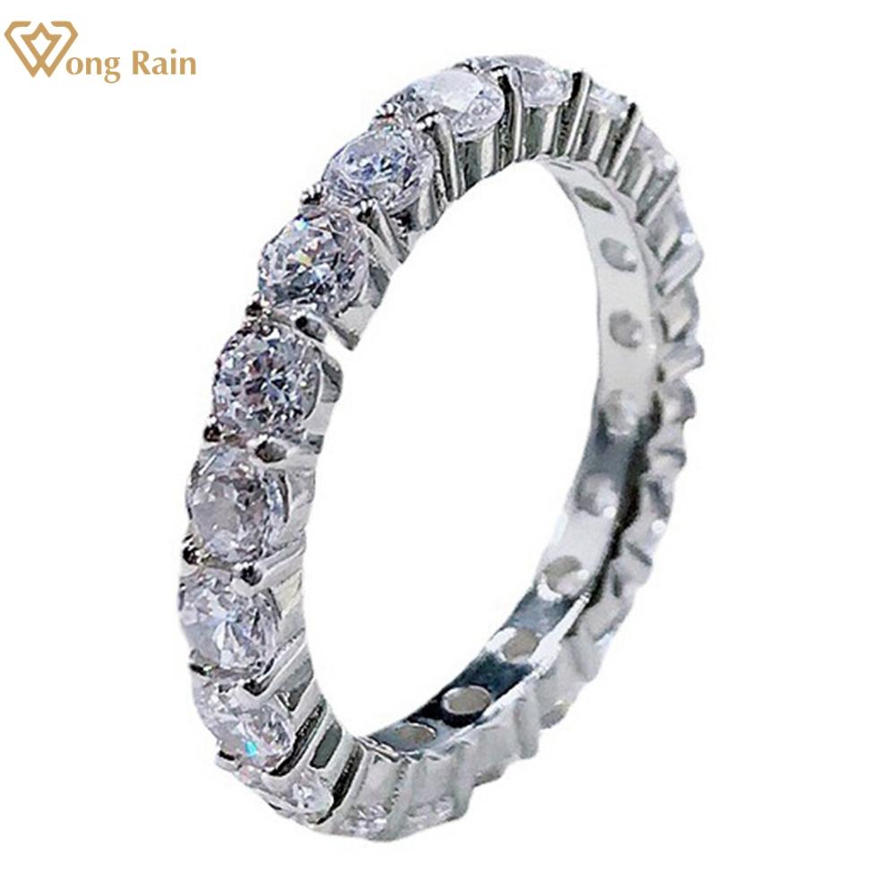 Wong Rain, 100% серебро 925 пробы, 3 мм, цирконы AAAAA, драгоценный камень, обручальное кольцо, кольца для пары, ювелирные изделия, подарки US 5 белый
Wong Rain, 100% серебро 925 пробы, 3 мм, цирконы AAAAA, драгоценный камень, обручальное кольцо, кольца для пары, ювелирные изделия, подарки US 5 белый
