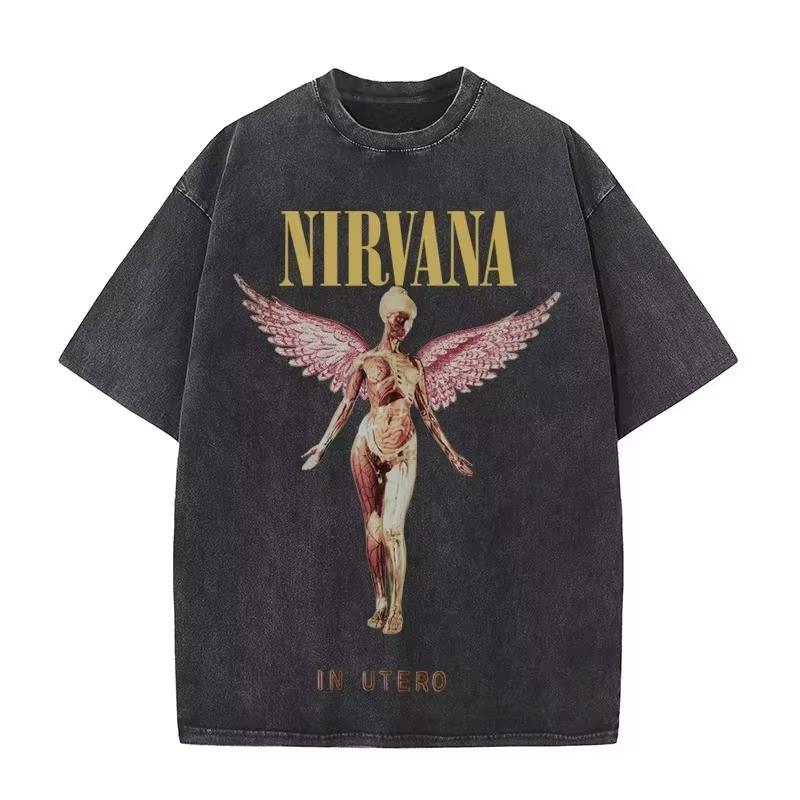 Рок-группа Nirvana Мужская Ретро Хлопковая Стиранная Футболка Альбом In Utero Мужская Женская Оверсайз YK Футболка с Потертостями Повседневная Свободная Уличная Одежда M
Рок-группа Nirvana Мужская Ретро Хлопковая Стиранная Футболка Альбом In Utero Мужская Женская Оверсайз YK Футболка с Потертостями Повседневная Свободная Уличная Одежда M