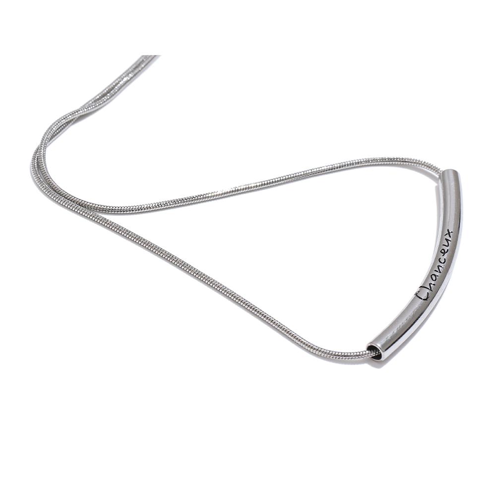 Yhpup Exquisite Stainless Steel Chanceux Lucky Necklace Chic Stain Less Distinctive Summer Collar Jewelry Gift Waterproof
Yhpup Exquisite Stainless Steel Chanceux Lucky Necklace Chic Stain Less Distinctive Summer Collar Jewelry Gift Waterproof