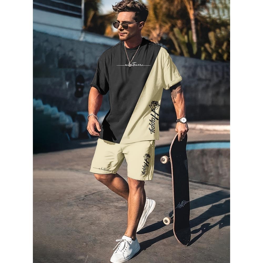 The 2025 summer new men s casual short-sleeved shirt and shorts 2-piece set, urban street fashion T-shirt and shorts set, 3D pri 5XL
The 2025 summer new men s casual short-sleeved shirt and shorts 2-piece set, urban street fashion T-shirt and shorts set, 3D pri 5XL