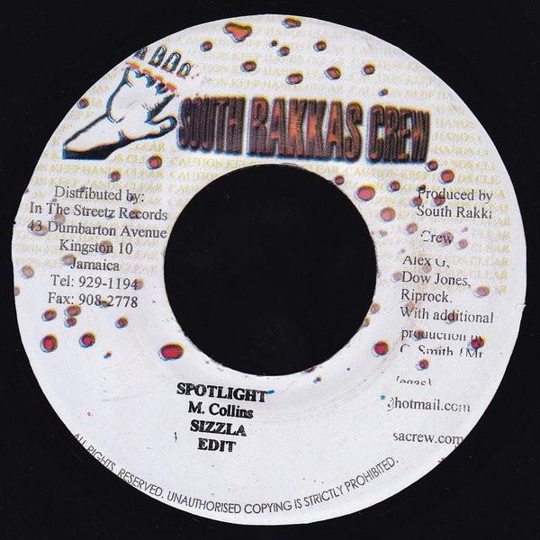 7inch Record SIZZLA - Spotlight NONE South Rakkas Cr 2003 Jamaica Reggae, Ska & Dub Used
7inch Record SIZZLA - Spotlight NONE South Rakkas Cr 2003 Jamaica Reggae, Ska & Dub Used