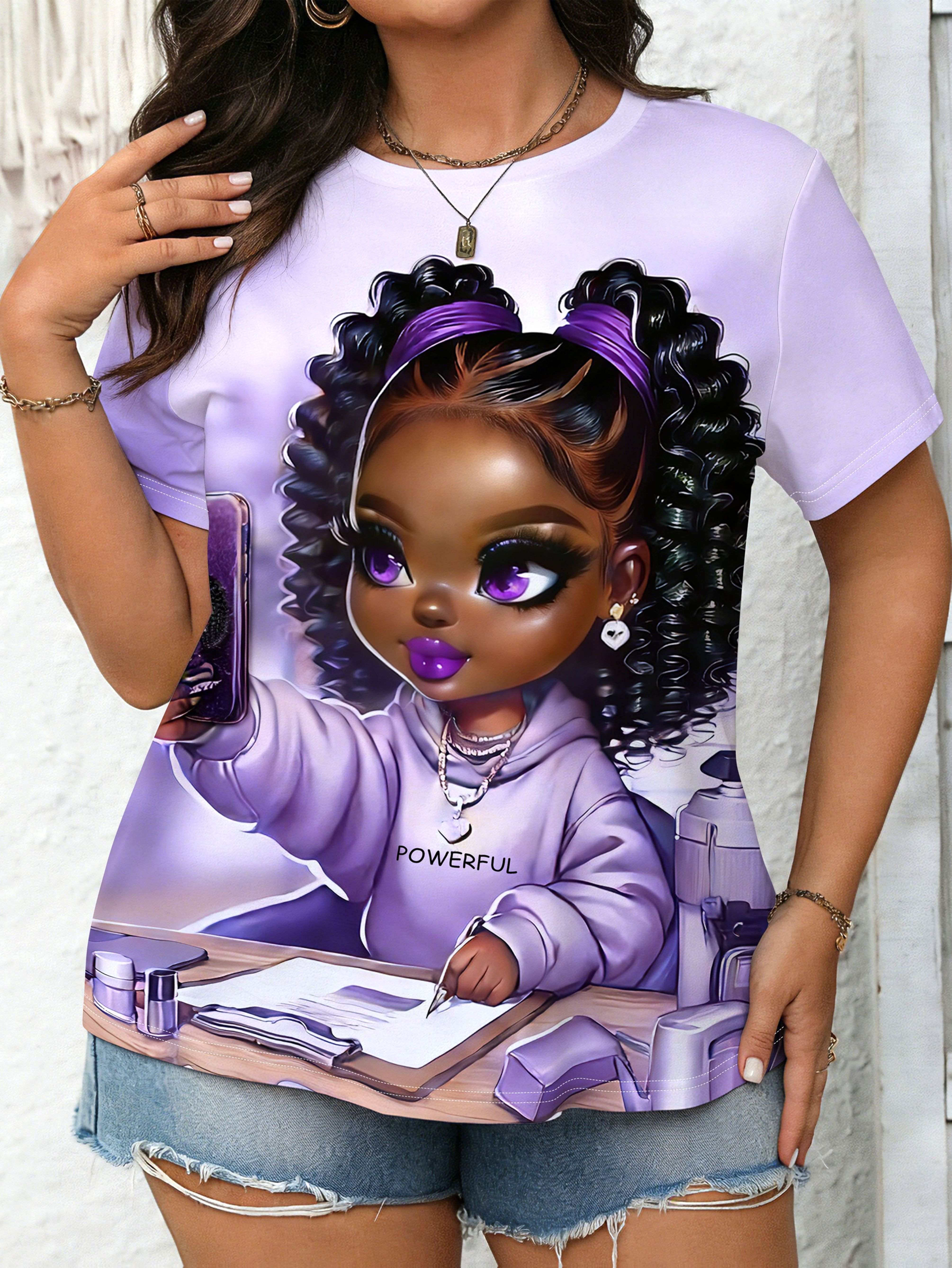 Plus-Size Women S Lime Green T-Shirt. Trendy And Cute. Full Print of Adorable Characters. Round Neck. Short Sleeves. Soft Comfortable Fabric. Machine S дубильная кора
Plus-Size Women S Lime Green T-Shirt. Trendy And Cute. Full Print of Adorable Characters. Round Neck. Short Sleeves. Soft Comfortable Fabric. Machine S дубильная кора