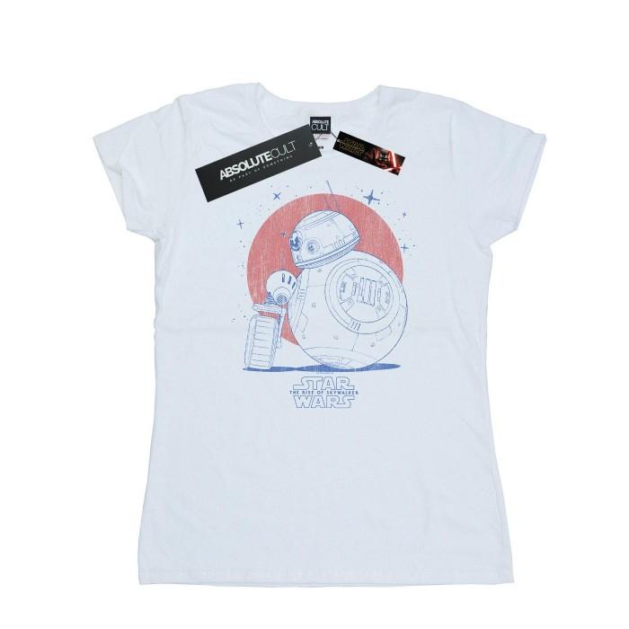 Star Wars: The Rise of Skywalker Womens/Ladies Star Wars The Rise Of Skywalker BB-8 And D-O Distressed Cotton T-Shirt XXL білий
Star Wars: The Rise of Skywalker Womens/Ladies Star Wars The Rise Of Skywalker BB-8 And D-O Distressed Cotton T-Shirt XXL білий