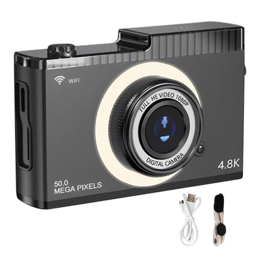 4K FHD 50MP Digital Camera Auto Focus Camera 2.4inch IPS Screen WIFI Video Camcorder 16X Zoom Compact Camera for Teens Students рожевий
4K FHD 50MP Digital Camera Auto Focus Camera 2.4inch IPS Screen WIFI Video Camcorder 16X Zoom Compact Camera for Teens Students рожевий