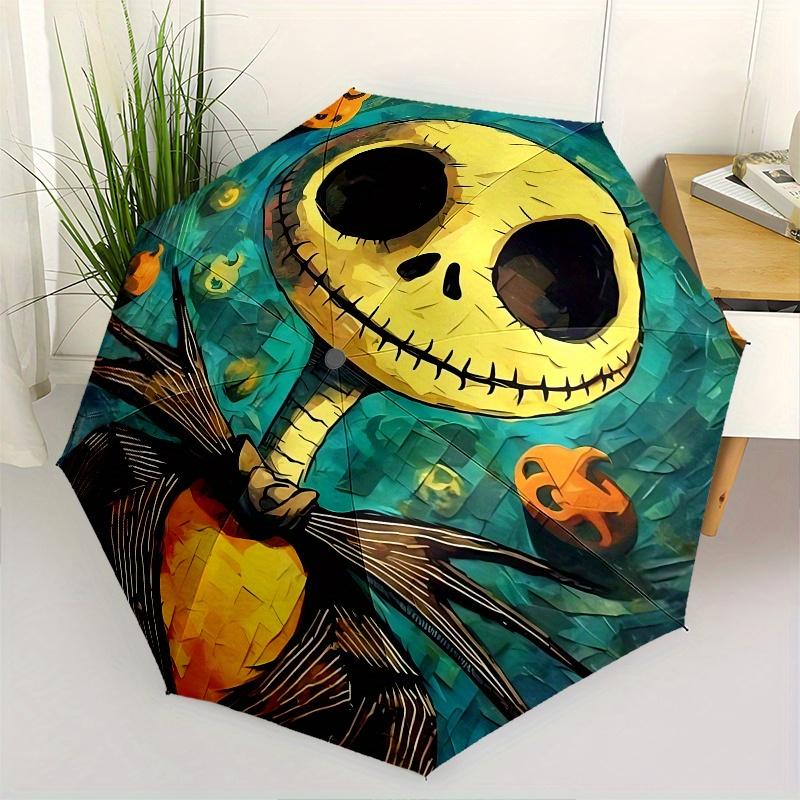1 Auto Open Jack Skellington, Nightmare Before Christmas Themed Colorful 8-rib Portable Umbrella for Men and Women, A Compact Commuting Comp
1 Auto Open Jack Skellington, Nightmare Before Christmas Themed Colorful 8-rib Portable Umbrella for Men and Women, A Compact Commuting Comp