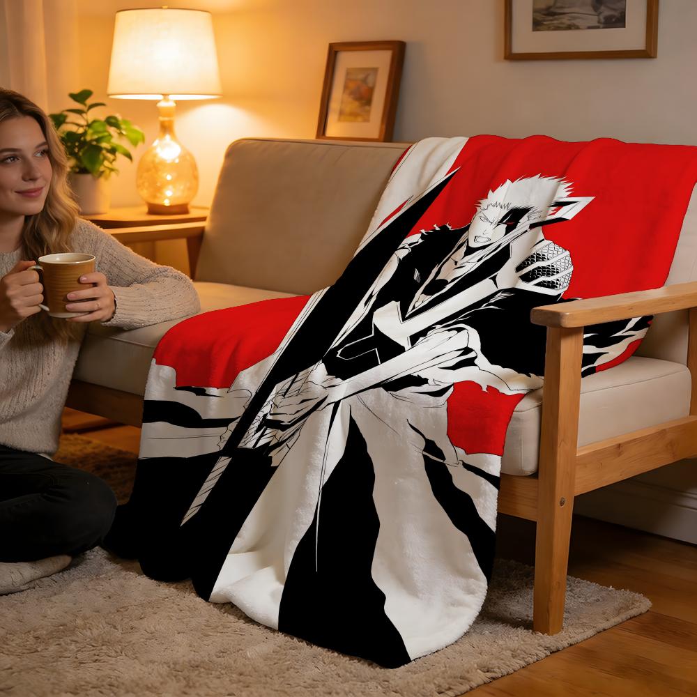 BLEACH Classic Animation Throw High-Density Short Plush Blanket Soft For Sofa Air-Con Room. 75cmx90cm
BLEACH Classic Animation Throw High-Density Short Plush Blanket Soft For Sofa Air-Con Room. 75cmx90cm