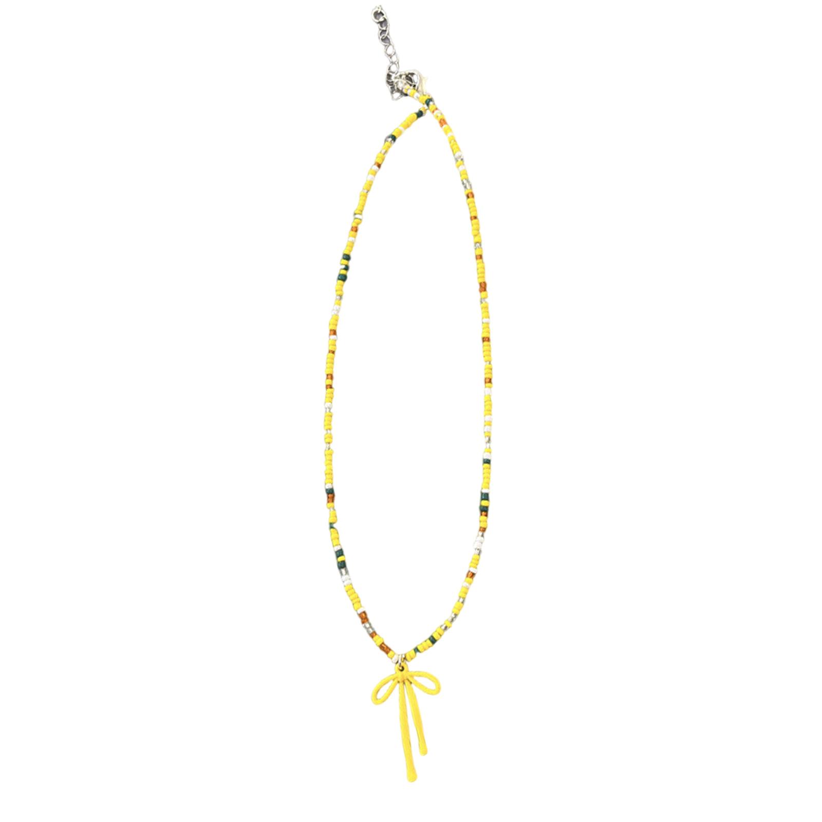 Ожерелье с бантом-бабочкой, кулон-бант, цепочка для ключицы, регулируемая длина, цепочка для шеи, цепочка для ключицы для женщин и девушек жёлтый
Ожерелье с бантом-бабочкой, кулон-бант, цепочка для ключицы, регулируемая длина, цепочка для шеи, цепочка для ключицы для женщин и девушек жёлтый