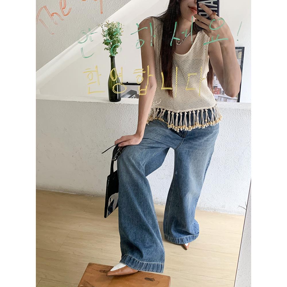 Women s Floor-Length Retro Wide-Leg Denim Jeans - Autumn 2022 Korean Style M синий
Women s Floor-Length Retro Wide-Leg Denim Jeans - Autumn 2022 Korean Style M синий