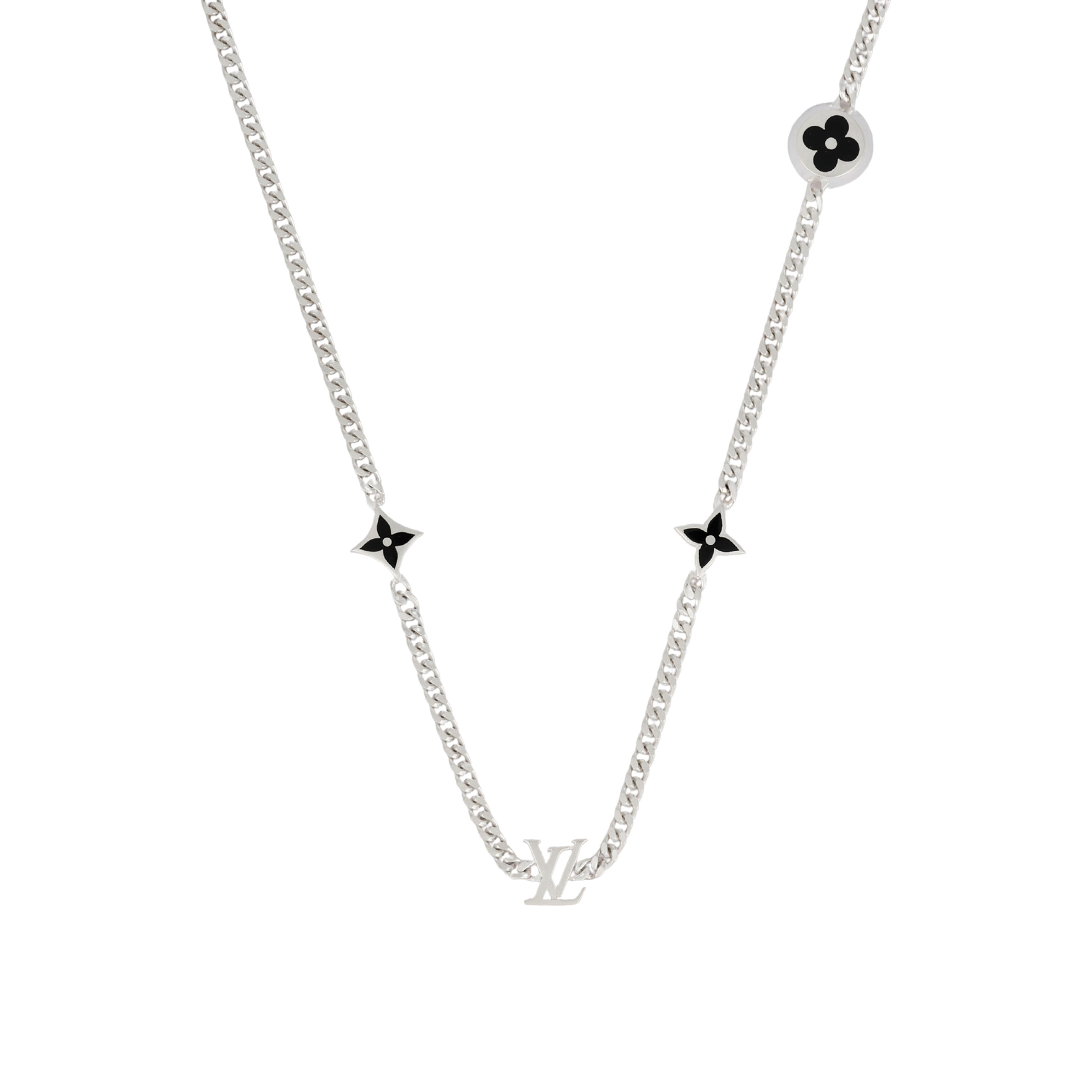 Louis Vuitton Charms Logo Detail 925 Silver Necklace Men necklace M01717 Box+Shopping Bag
Louis Vuitton Charms Logo Detail 925 Silver Necklace Men necklace M01717 Box+Shopping Bag