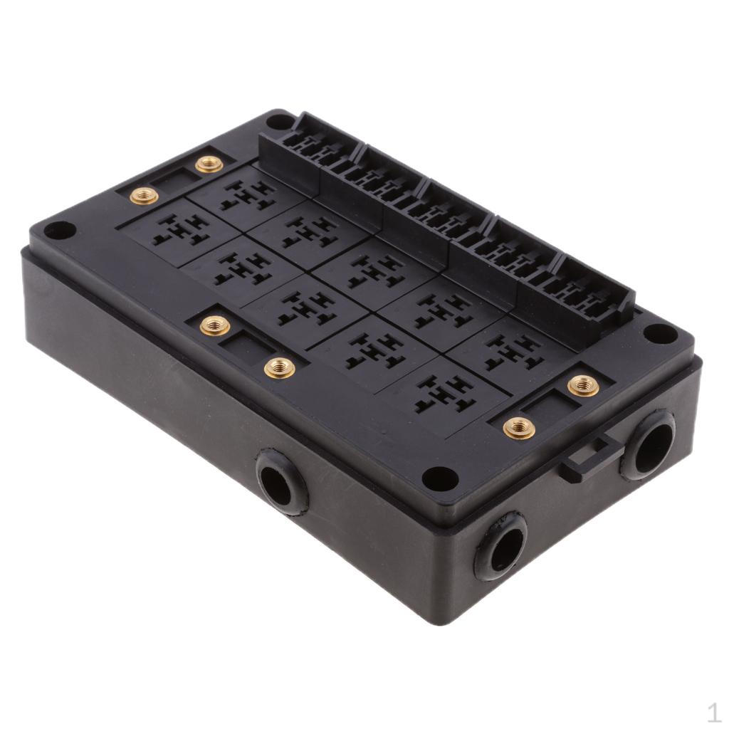 Car 18-Way Holder 10-Way Relay Socket box Distribution Block
Car 18-Way Holder 10-Way Relay Socket box Distribution Block