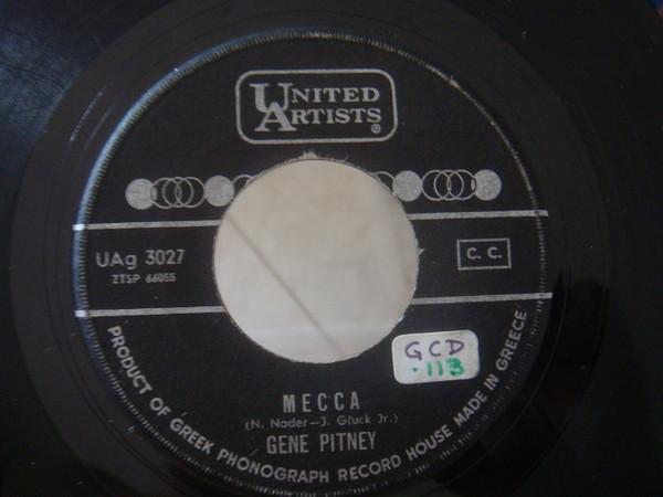 7inch Record GENE PITNEY Mecca Teardrop By Teardrop UAG3027 United Artists 1963 Greece Rock Used
7inch Record GENE PITNEY Mecca Teardrop By Teardrop UAG3027 United Artists 1963 Greece Rock Used
