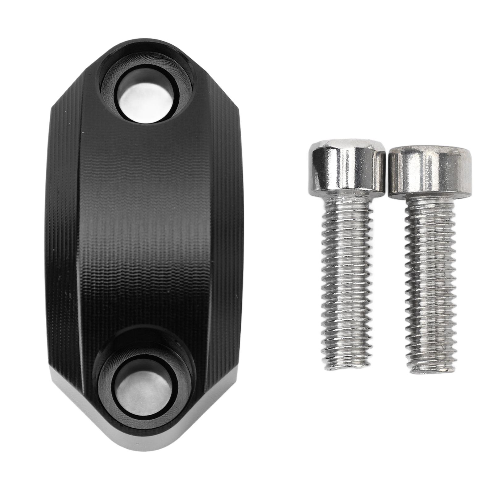 Motorcycle Handlebar Riser Clamp CNC Aluminum Alloy Enhance Stability Stabilizing Handle Grip Fasten Black
Motorcycle Handlebar Riser Clamp CNC Aluminum Alloy Enhance Stability Stabilizing Handle Grip Fasten Black