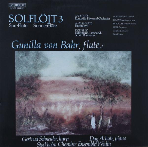 LP Record GUNILLA VON BAHR - Solflöjt 3 = Sun-flute = Sonnenflöt LP175 BIS 1981 Sweden Classical Used
LP Record GUNILLA VON BAHR - Solflöjt 3 = Sun-flute = Sonnenflöt LP175 BIS 1981 Sweden Classical Used