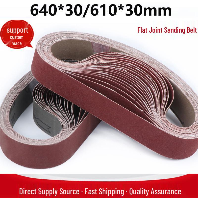 640x30 and 610x30 Sanding Belts for Small Belt Sanders - Grinding, Polishing, Loop, and Butt Joint. 1
640x30 and 610x30 Sanding Belts for Small Belt Sanders - Grinding, Polishing, Loop, and Butt Joint. 1