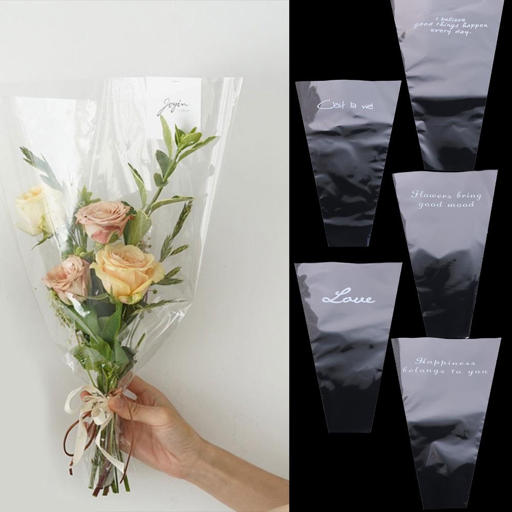 50Pcs Transparent Wrapping Paper Waterproof Bouquet Packing Material Flower Packaging Bag Wedding Style 5
50Pcs Transparent Wrapping Paper Waterproof Bouquet Packing Material Flower Packaging Bag Wedding Style 5
