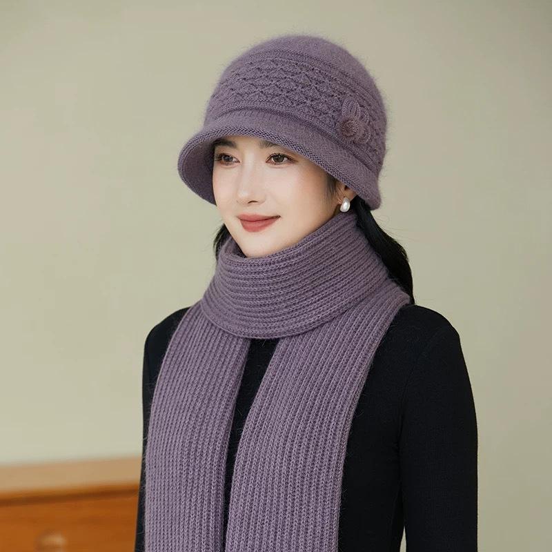 Hat Women s Winter Fleece Warm Wool Hat Elegant Rabbit Hair Basin Hat (separate hat)
Hat Women s Winter Fleece Warm Wool Hat Elegant Rabbit Hair Basin Hat (separate hat)
