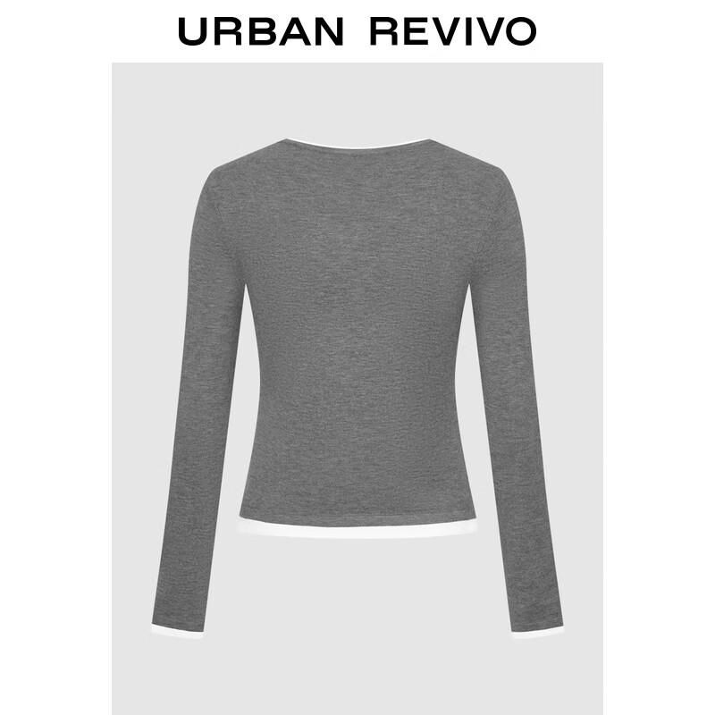 UR Women s Simple Casual Color-blocked Knit Sweater M
UR Women s Simple Casual Color-blocked Knit Sweater M
