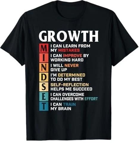 Unisex Adult Casual Graphic Growth Mindset Definition T-Shirt Shirt XXXL
Unisex Adult Casual Graphic Growth Mindset Definition T-Shirt Shirt XXXL
