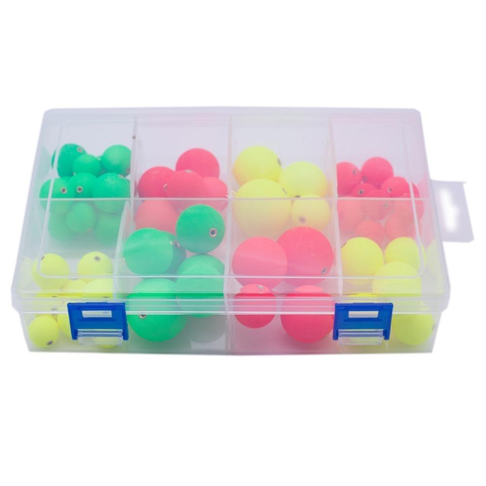 Multiple sizes Fishing Bobber Foam Fishing Buoyancy Ball Portable Fishing Floats Fishing Tackle 60PCS
Multiple sizes Fishing Bobber Foam Fishing Buoyancy Ball Portable Fishing Floats Fishing Tackle 60PCS