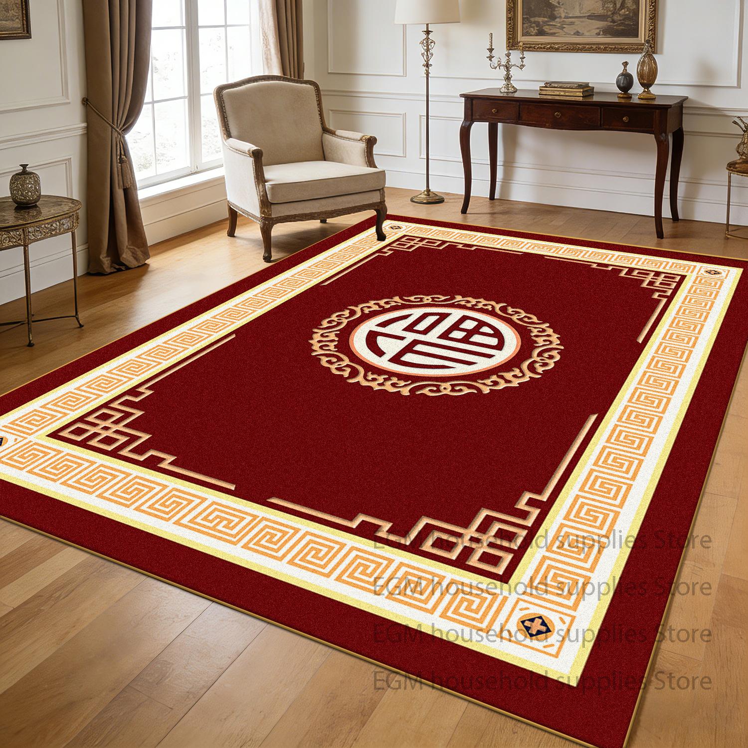 Red European Luxury Carpet Living Room Decoration Large Area Rugs Soft Antiskid Washable Floor Mats Bedroom Sofa Coffee Table 60x90cm
Red European Luxury Carpet Living Room Decoration Large Area Rugs Soft Antiskid Washable Floor Mats Bedroom Sofa Coffee Table 60x90cm