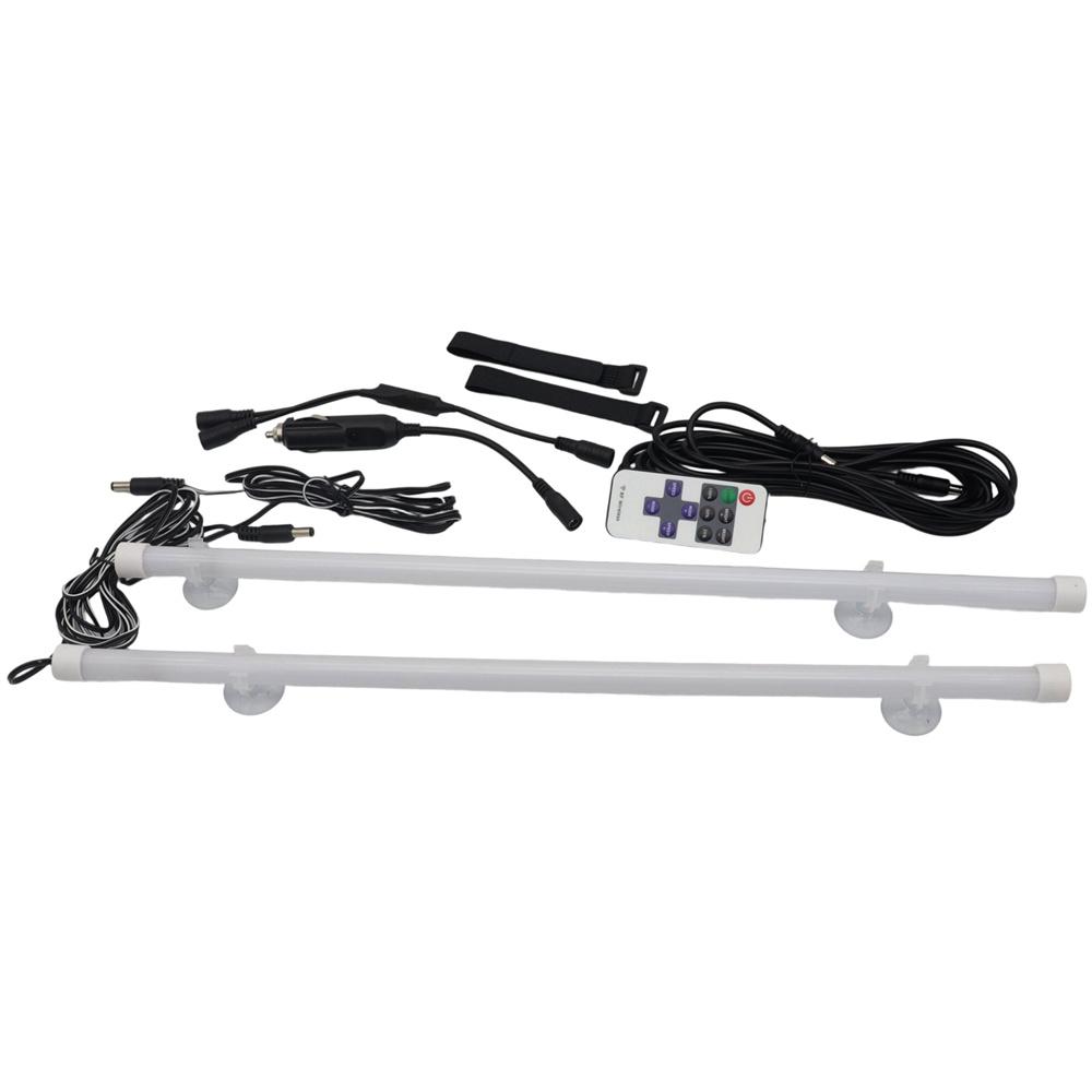 2pcs 12V White LED Interior Light Bar with Remote Controll For RV Awning Interior Camping Tent Car Trailer Boat
2pcs 12V White LED Interior Light Bar with Remote Controll For RV Awning Interior Camping Tent Car Trailer Boat