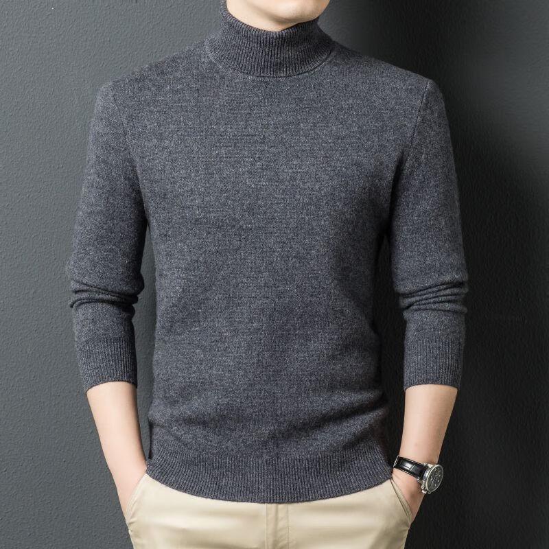 Men s 100% Pure Wool Semi-High Collar Pullover Sweater 185
Men s 100% Pure Wool Semi-High Collar Pullover Sweater 185