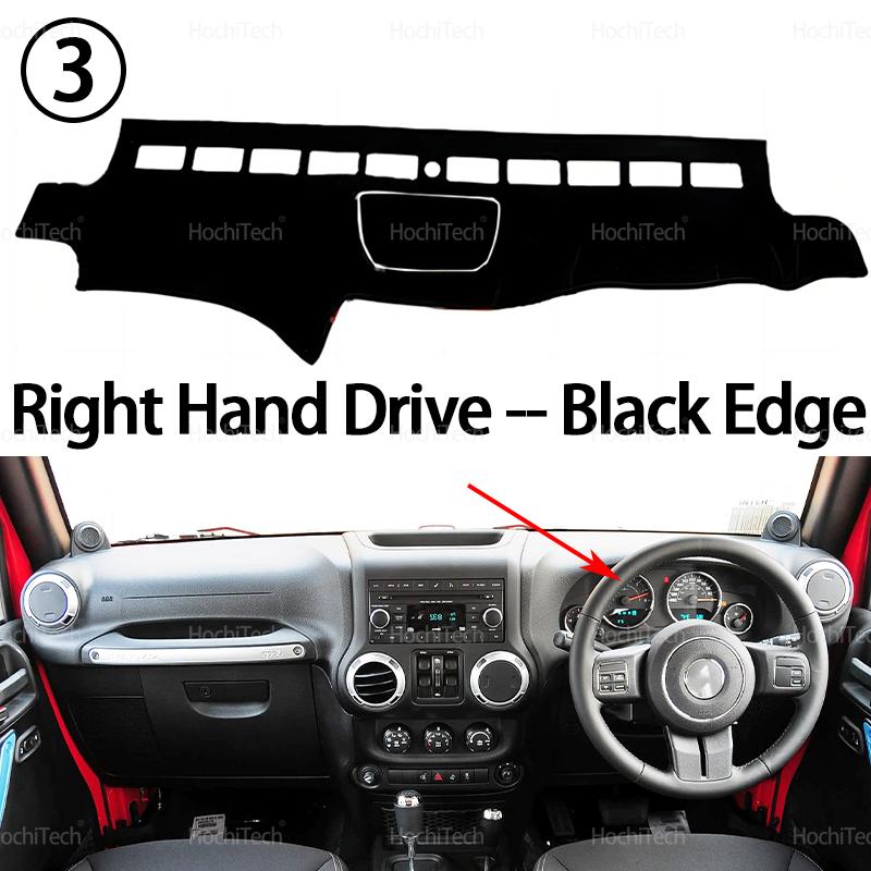 Car Dashboard Cover Mat for Jeep Wrangler JK 2007-2017 Sun Shade Pad Instrument Panel Carpets Anti-UV Car Accessories LHD RHD
Car Dashboard Cover Mat for Jeep Wrangler JK 2007-2017 Sun Shade Pad Instrument Panel Carpets Anti-UV Car Accessories LHD RHD