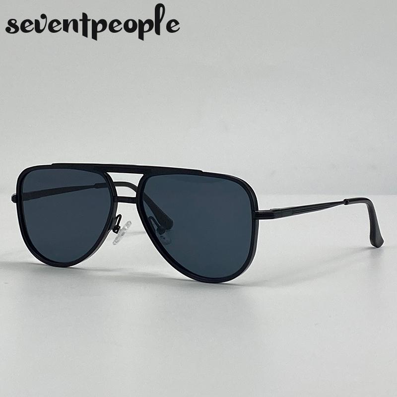 Luxury Brand Classic Steampunk Pilot Sunglasses Men Women Trendy Oval Double Beam Shades Vintage Punk Metal Frame Sunglass
Luxury Brand Classic Steampunk Pilot Sunglasses Men Women Trendy Oval Double Beam Shades Vintage Punk Metal Frame Sunglass