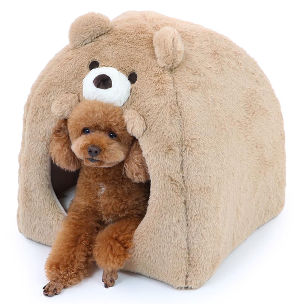 Pet Paradise Dog Bed Pet Dog Bed for Dogs and Cats Bear Pattern Pet Paradise 74 Directly Managed Stores in Japan of August Item Dome, Dome-Shaped Bed,
Pet Paradise Dog Bed Pet Dog Bed for Dogs and Cats Bear Pattern Pet Paradise 74 Directly Managed Stores in Japan of August Item Dome, Dome-Shaped Bed,